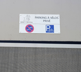 signalétique parking pour hôtel