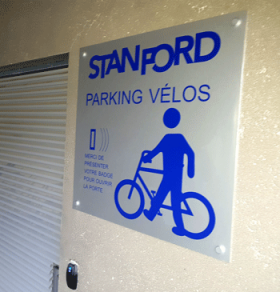 signalétique de parking à cesson - Berkley & Standford