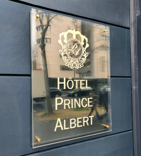 signalétique hôtel prince albert