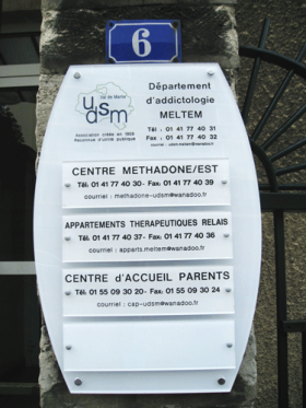 signalétique d'hôpital