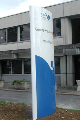 signalétique d'hôpital